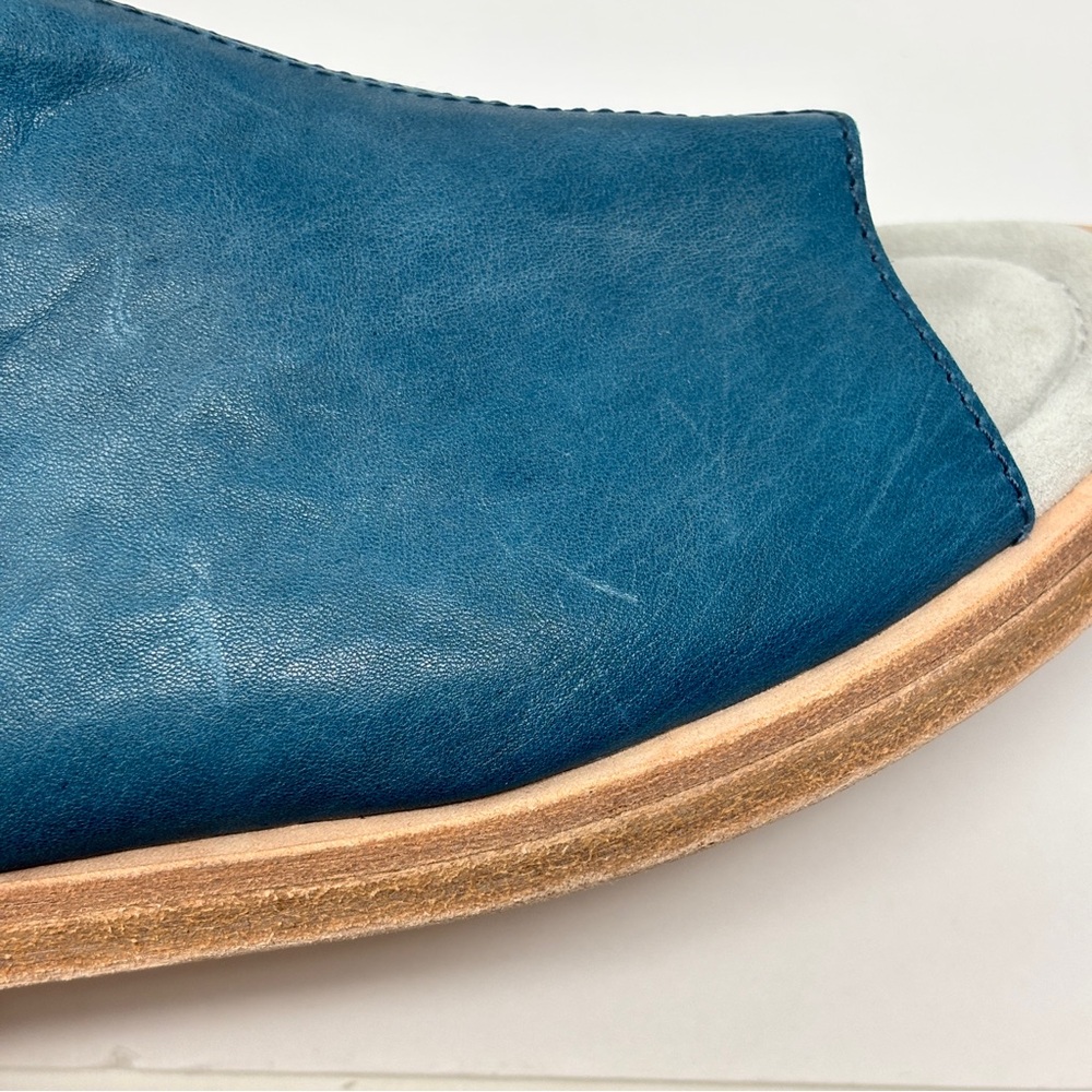 NEW! GIDIGIO Leather Slingback Mules Made in Italy Size 41 1/2 - Picture 7 of 7